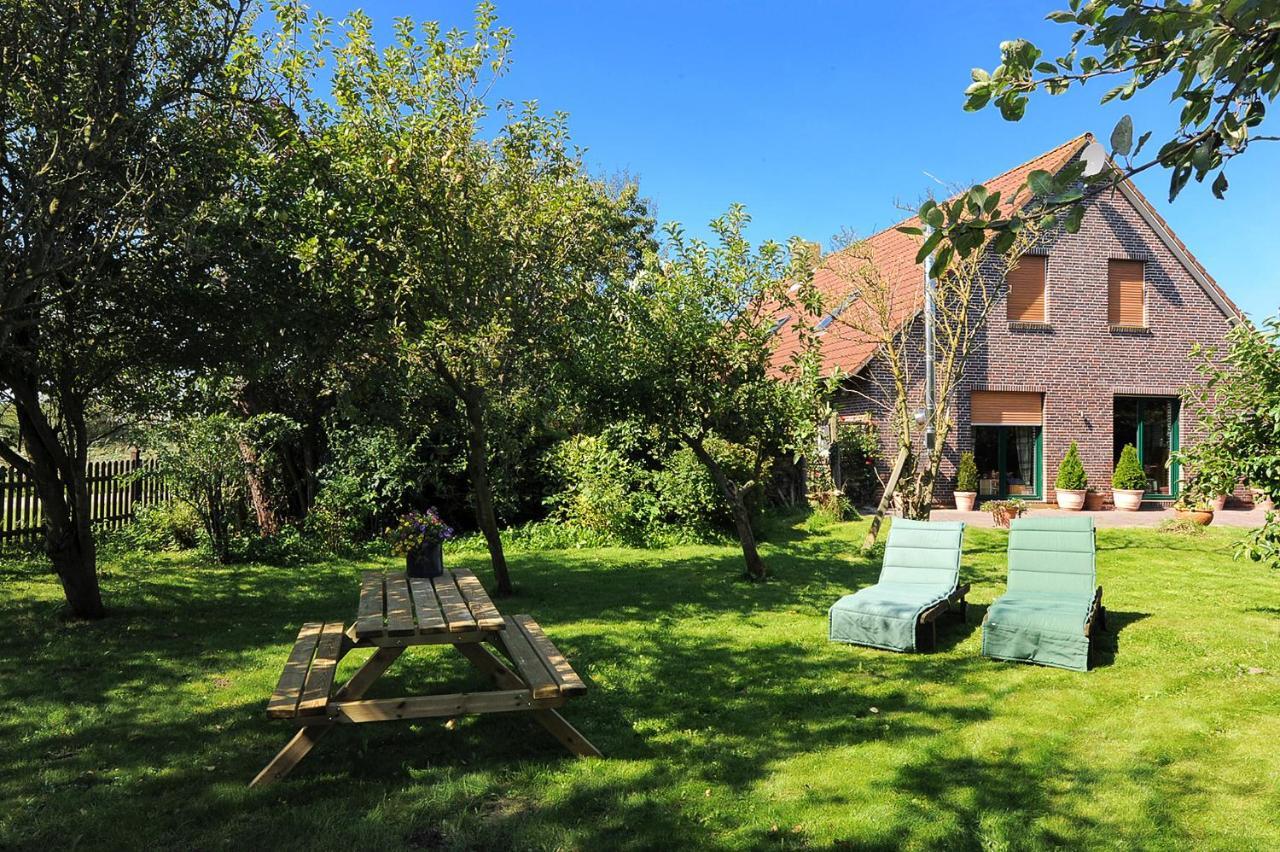 Ferienwohnungen Im Haus Am Watt นอยฮาร์ลิงเงอซีล ภายนอก รูปภาพ